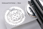 Foil Embossing Seal Stickers